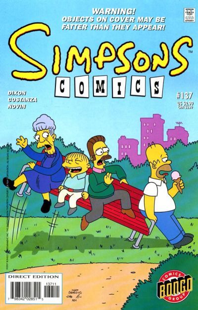 Simpsons Comics #137 Comic