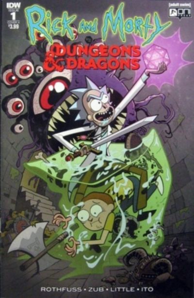 Rick and Morty Vs. Dungeons and Dragons #1 Comic