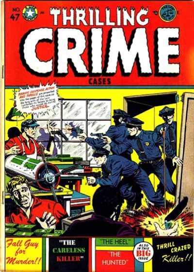 Thrilling Crime Cases #47 Comic