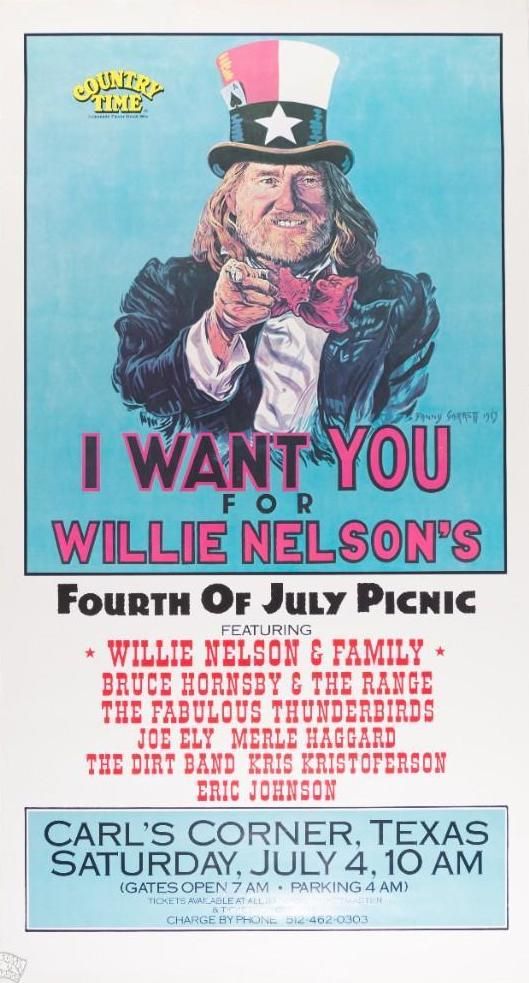 how long does willie nelsons 4th of july picnic last
