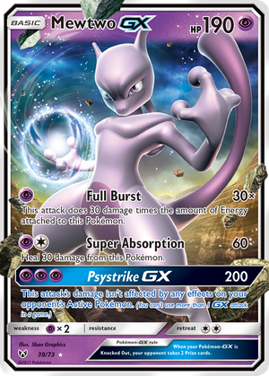 Mewtwo GX (39/73) - Shining Legends