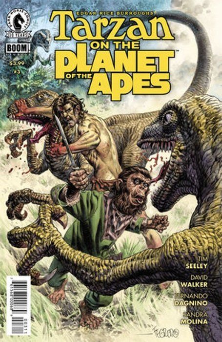Tarzan on the Planet of the Apes #3 Comic