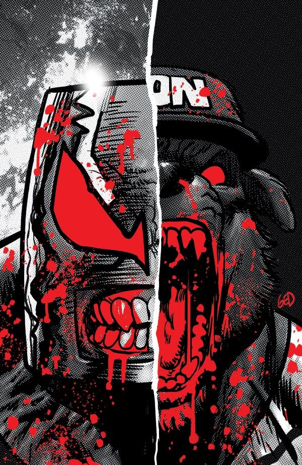 Super Mondo Mega Mutts #4 (Cover F 1:50 Juan Gedeon Bloody Virgin Variant) Comic
