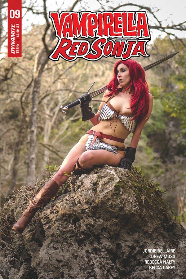 Vampirella Red Sonja #9 (Cover D Athena Rose Cosplay)