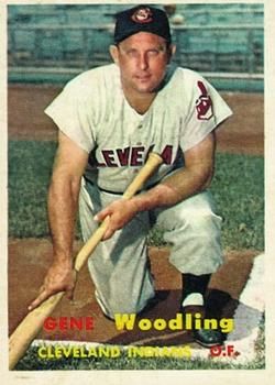 Gene Woodling 1957 Topps #172 Sports Card