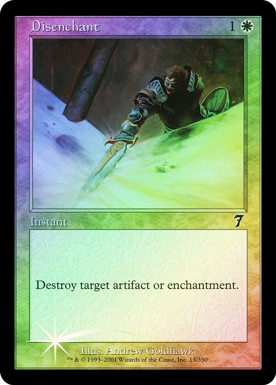 Disenchant (7th Edition - Foil) Trading Card