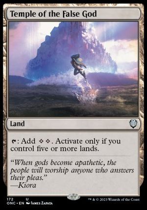 Temple of the False God (Phyrexia: All Will Be One Commander Decks)