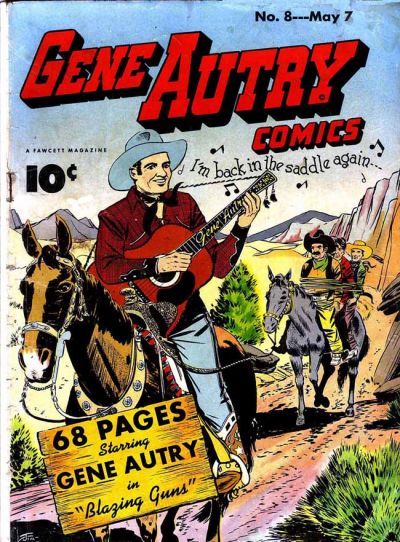 Gene Autry Comics #8 Comic