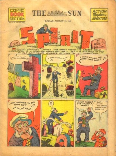 Spirit Section #8/24/1941 Comic