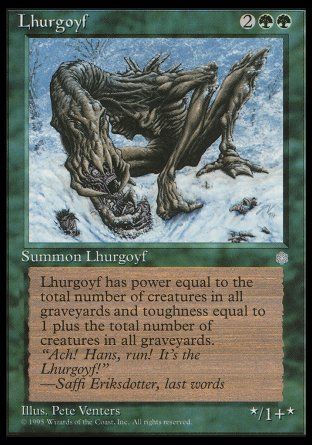 Lhurgoyf (Ice Age) Trading Card