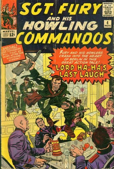 Sgt. Fury And His Howling Commandos #4 Comic