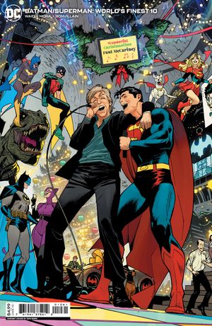 Batman / Superman: World's Finest #10 (Cvr C Dan Mora Mccartney Holiday Card Stock Var)