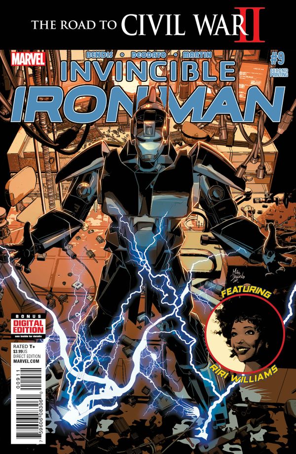 Invincible Iron Man #9 (2nd Printing)