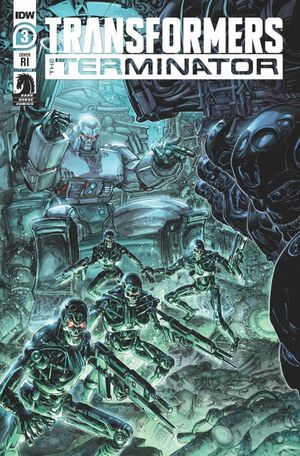 Transformers vs. The Terminator #3 (10 Copy Cover Williams Ii)