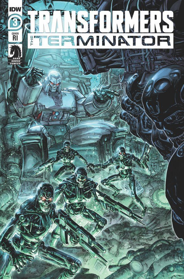 Transformers vs. The Terminator #3 (10 Copy Cover Williams Ii)