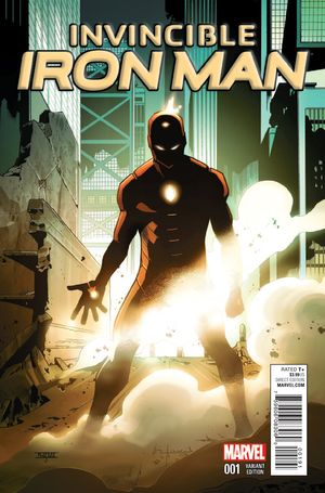 Invincible Iron Man #1 (Mahmud Asrar Young Gun Variant)