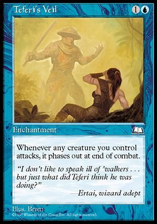 Teferi's Veil (Weatherlight) Trading Card