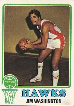 Jim Washington 1973 Topps #87 Sports Card