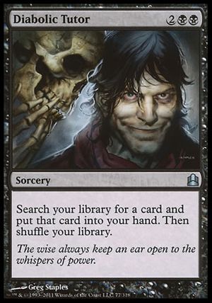 Diabolic Tutor (MTG Commander)