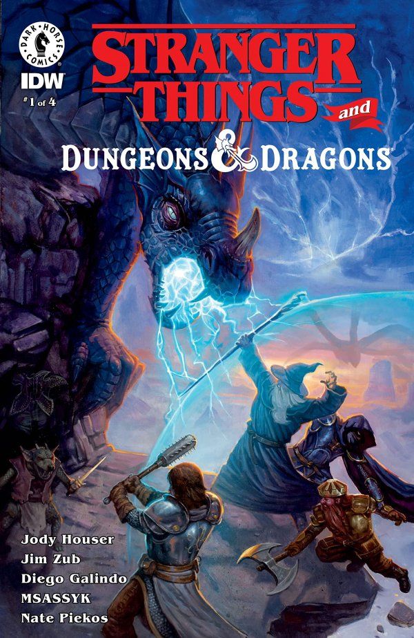 Stranger Things and Dungeons & Dragons #1 Comic