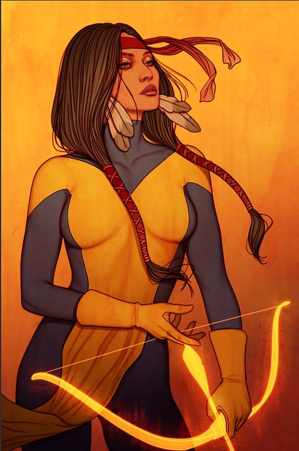 Moonstar #2 (Jenny Frison Virgin Variant) Comic