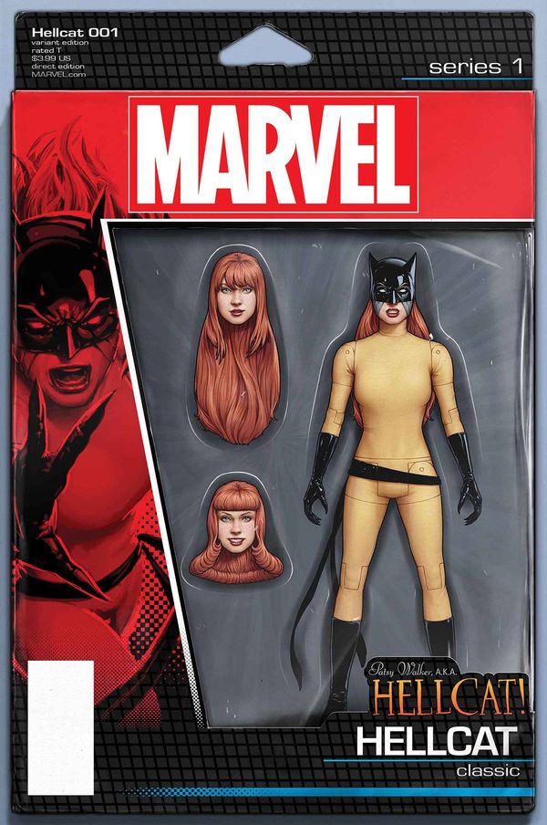Patsy Walker, A.K.A. Hellcat #1 (Christopher Action Figure Variant)