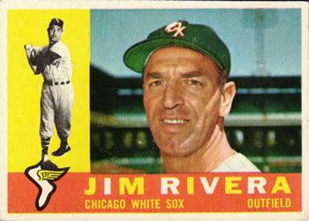 Jim Rivera 1960 Topps #116 Sports Card