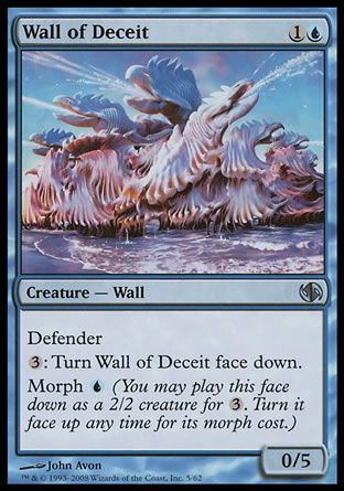 Wall of Deceit (Jace vs. Chandra) Trading Card