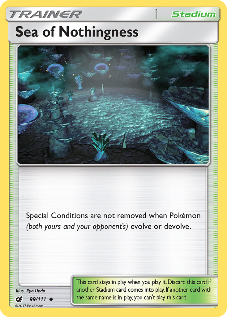 Sea of Nothingness (Trainer: Stadium) (99/111) - Crimson Invasion Pokémon Card