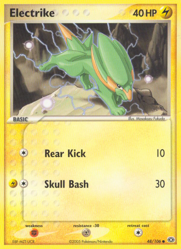 Electrike (48/106) - Emerald Pokémon Card