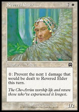 Revered Elder (Mercadian Masques) Trading Card