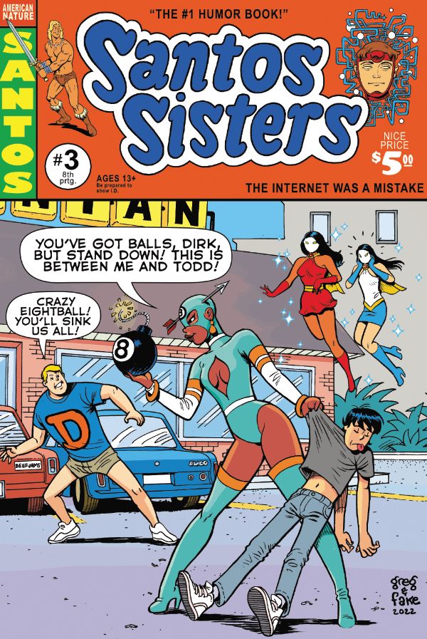 Santos Sisters #3 Comic