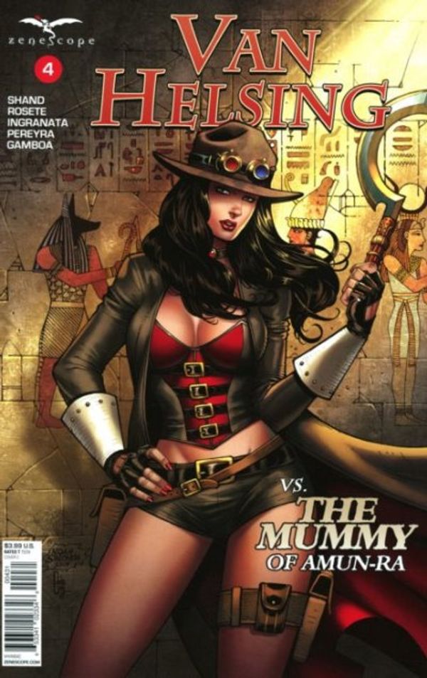 Grimm Fairy Tales Presents: Van Helsing Vs. the Mummy of Amun-Ra #4 (Cover C Salonga)