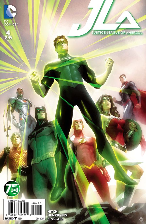 Justice League Of America #4 (Green Lantern 75 Variant Cover)