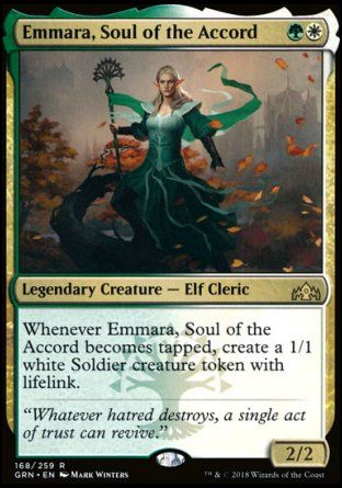 Emmara, Soul of the Accord (Guilds of Ravnica) Trading Card