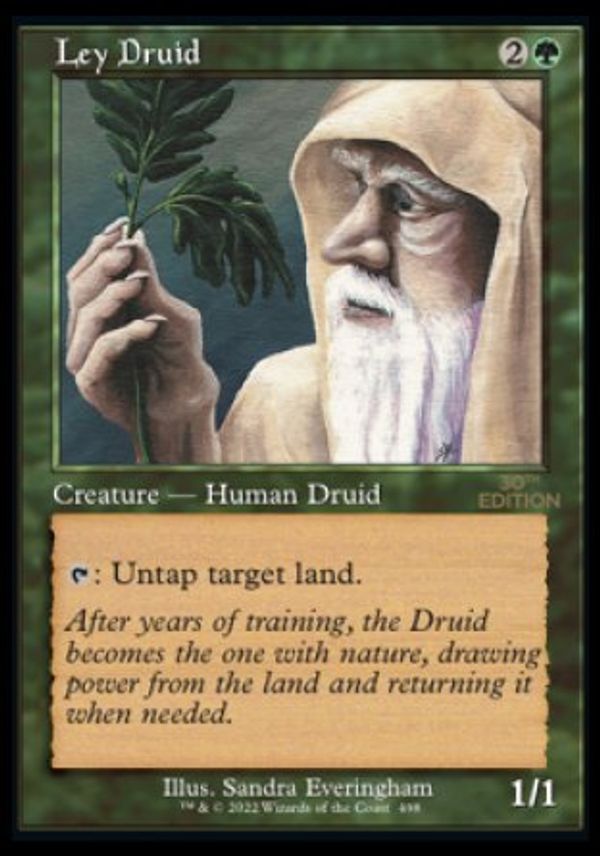 Ley Druid (Magic 30th Anniversary Edition - Old Frame)