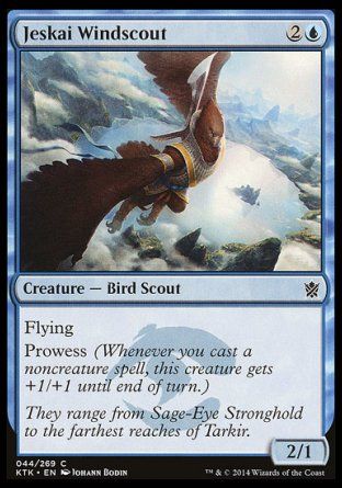 Jeskai Windscout (Khans of Tarkir) Trading Card