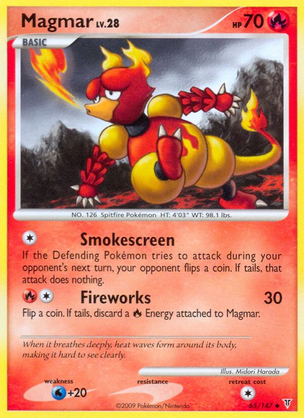 Magmar (65/147) - Supreme Victors Pokémon Card