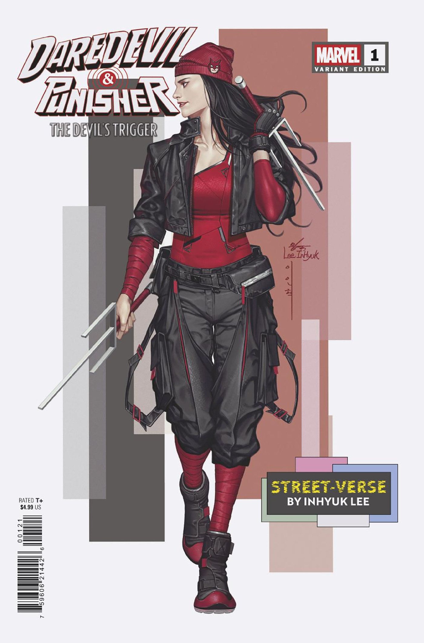 Daredevil/Punisher: The Devil's Trigger #1 (Inhyuk Lee Street-Verse Variant) Comic