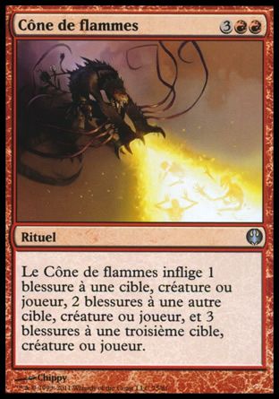 Cone of Flame (Knights vs. Dragons) Trading Card