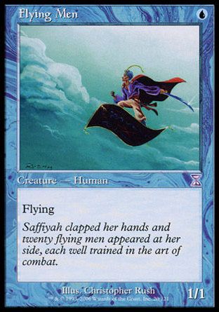 Flying Men (Time Spiral) Trading Card