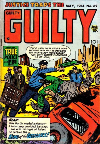 Justice Traps the Guilty #62 Comic