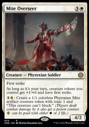 Mite Overseer (Phyrexia: All Will Be One) Trading Card