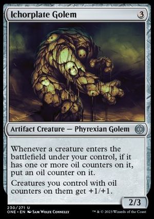 Ichorplate Golem (Phyrexia: All Will Be One)