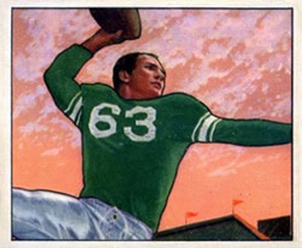 Y. A. Tittle 1950 Bowman #5