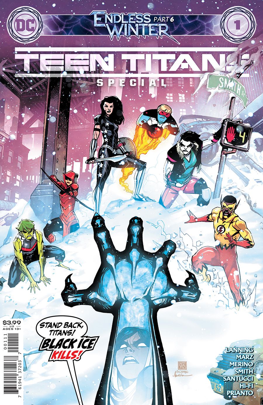 Teen Titans: Endless Winter Special Comic