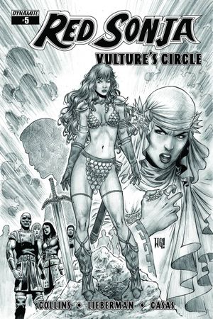 Red Sonja Vultures Circle #5 (20 Copy Geovani B&amp;w Cover)