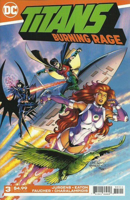 Titans: Burning Rage #3 Comic