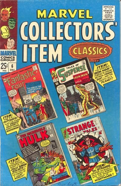 Marvel Collectors' Item Classics #6 Comic