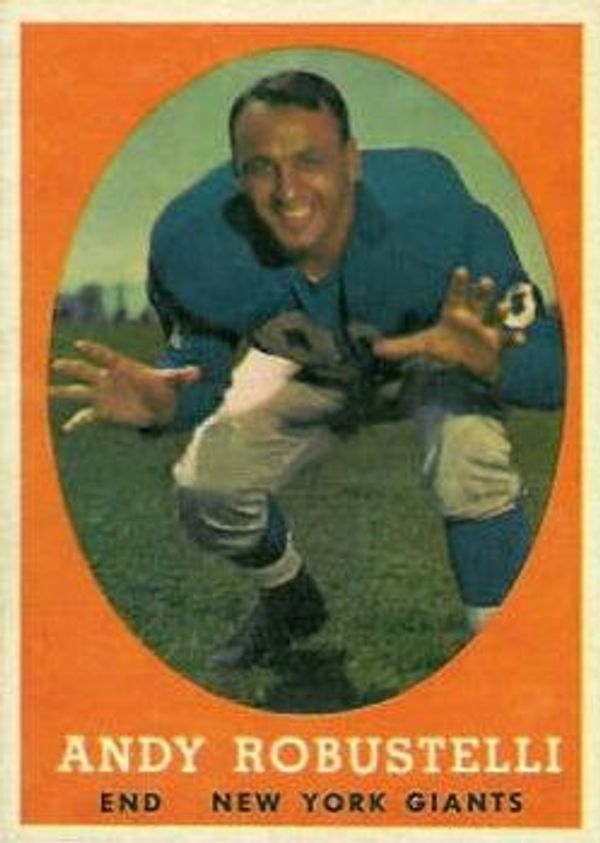 Andy Robustelli 1958 Topps #15